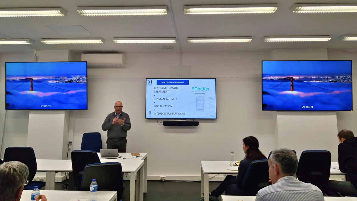 Joaquim Ferreira durante a palestra no inesc-id